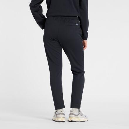 ブラッシュドダブルニットパンツ(テーパード)