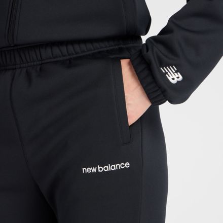 ブラッシュドダブルニットパンツ(テーパード)