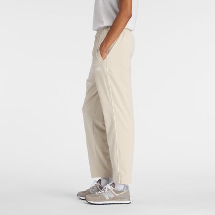 ウーブントラックパンツ 裏トリコット起毛(テーパード)