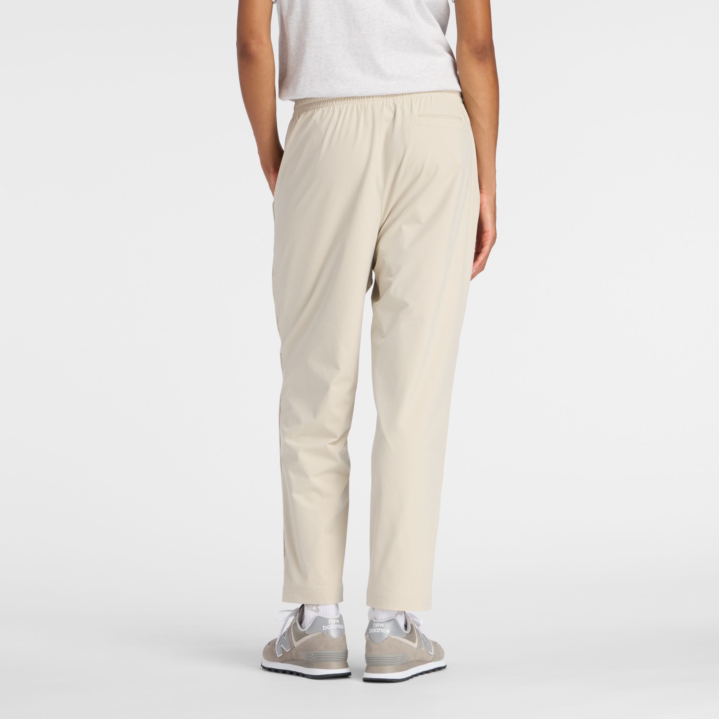 ウーブントラックパンツ 裏トリコット起毛(テーパード)