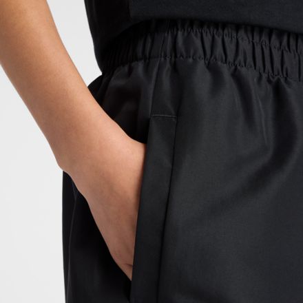 グラフィック ウーブンパンツ, BLACK, AWP53515BK