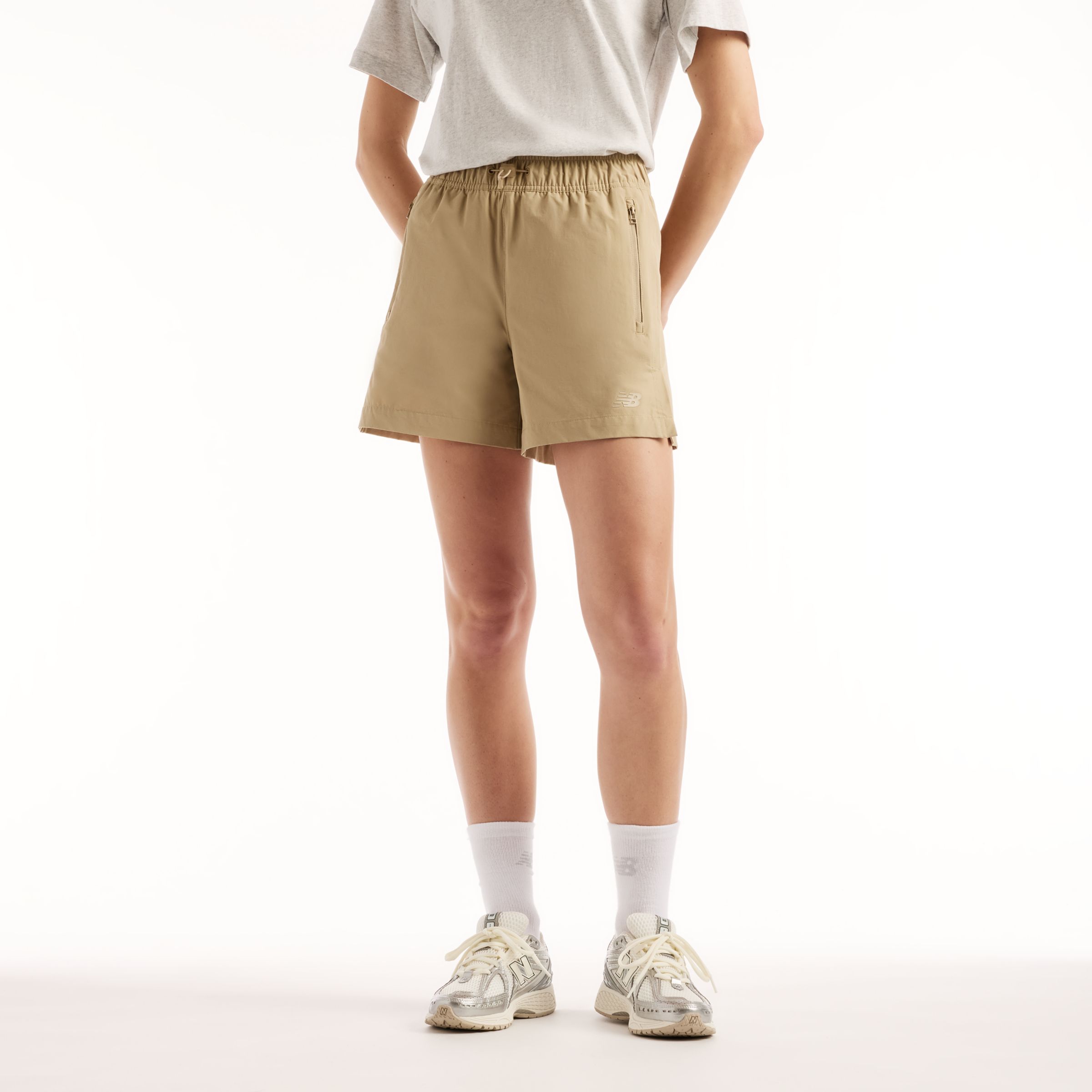 NBX Shifted Sinched Woven Shorts
