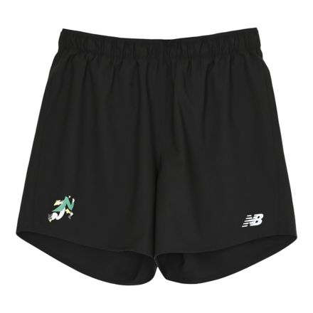 グーチョキパー ランショーツ5インチ (インナー付き）, BLACK, AWS55317BK