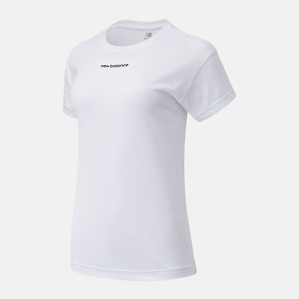 New Balance 女款速干运动短袖T恤, AWT11190WT