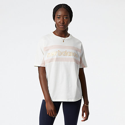 New Balance NB Athletics Higher Learning Oversized Tee, AWT13504SST image number null