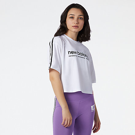 New Balance NB Essentials ID Tee, AWT13522WT image number null