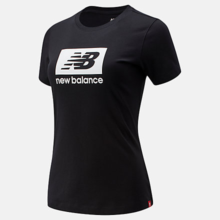 New Balance NB Essentials ID Athletic Tee, AWT13531BK image number null