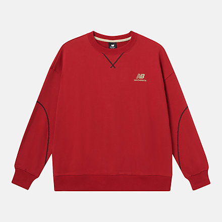 New Balance Athletics Lunar New Year French Terry Crewneck, AWT31570CR image number null
