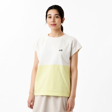 シューパッチカラーブロックショートスリーブTシャツ