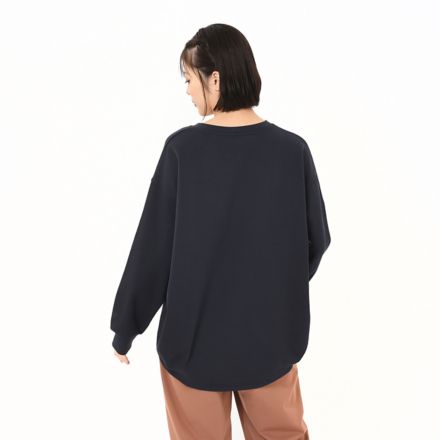 Double Face Round Tail Pullover