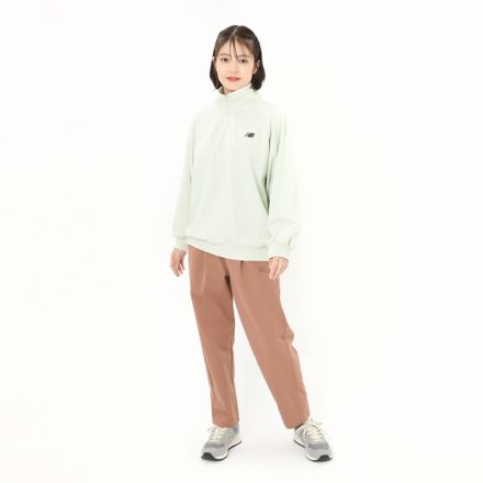 ハーフジッププルオーバー, NATURAL MINT, AWT45704NUM