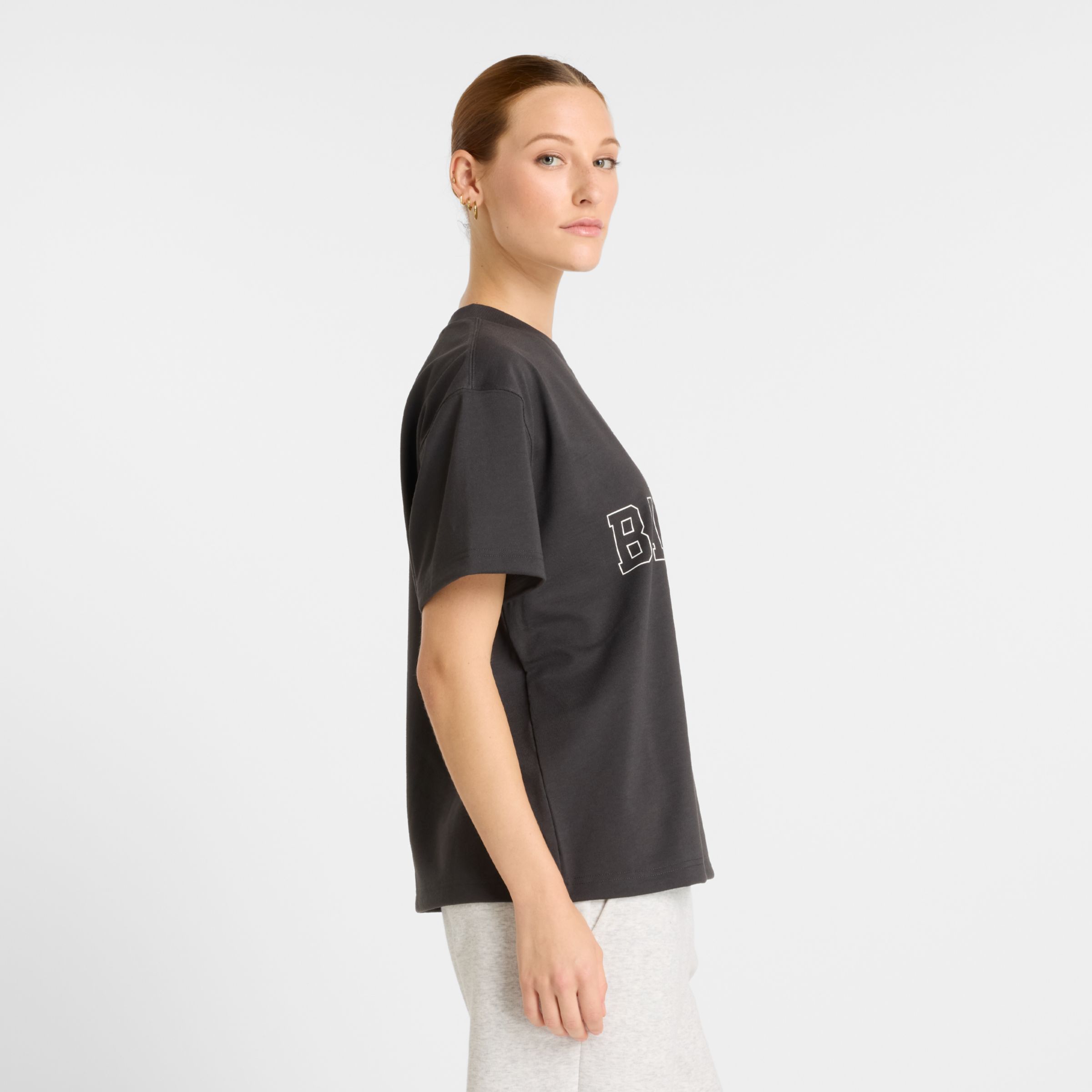 オーバーサイズドショートスリーブTシャツ