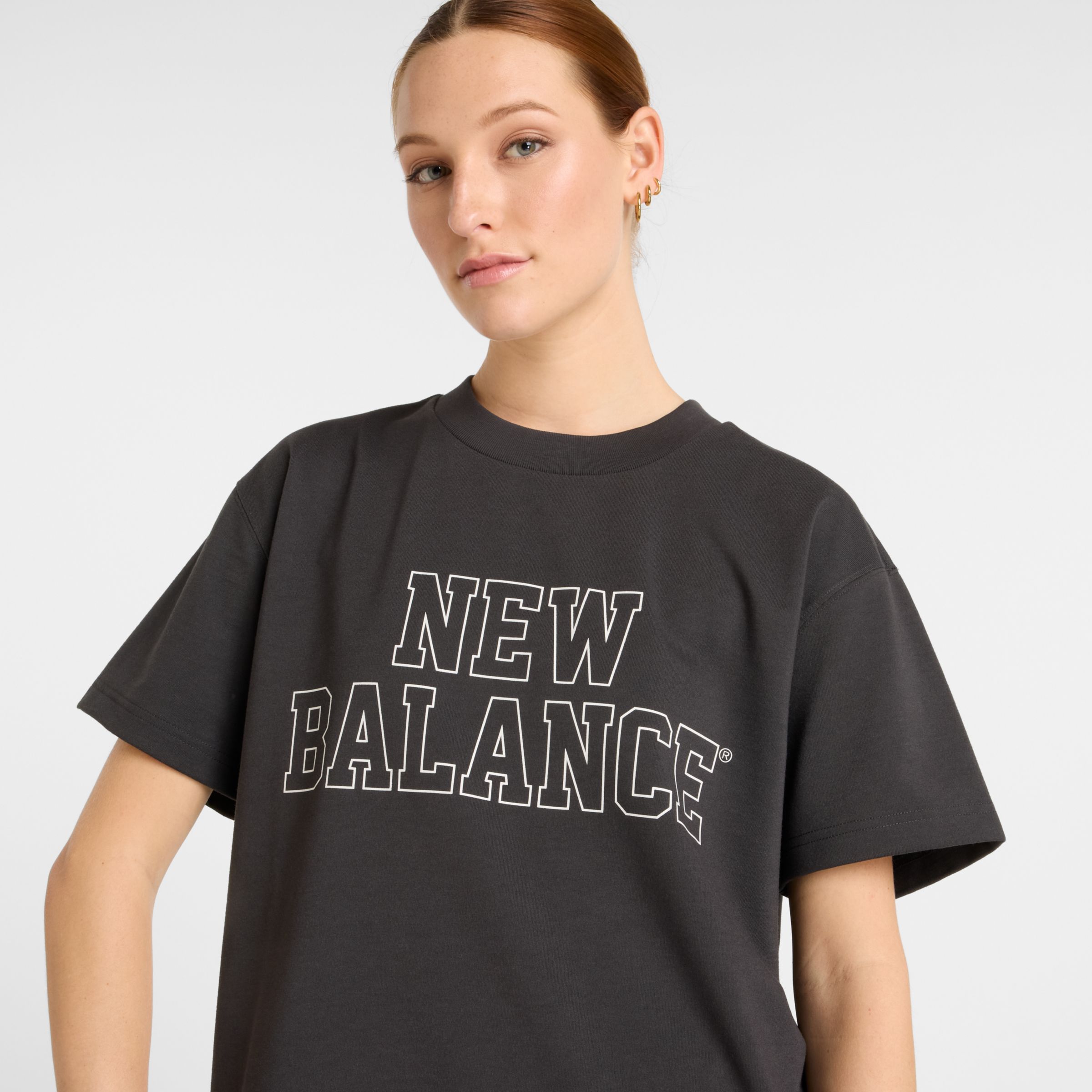 オーバーサイズドショートスリーブTシャツ