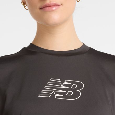 リラックスグラフィックショートスリーブTシャツ, BLACK CEMENT, AWT51135BLK