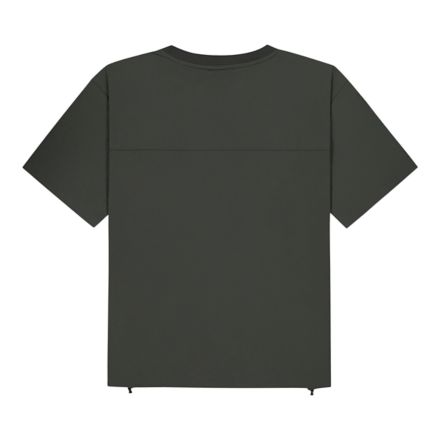 NBX Shifted Woven Short Sleeve Top