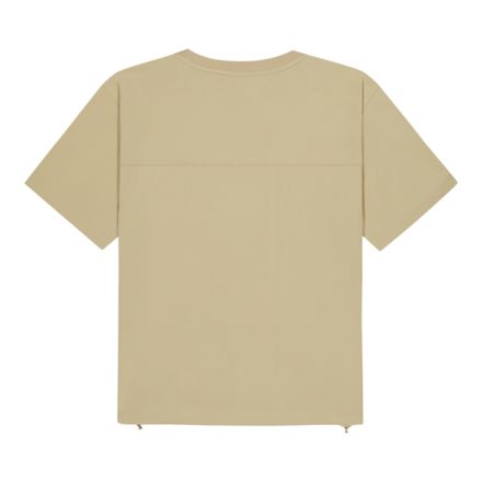 NBX Shifted Woven Short Sleeve Top