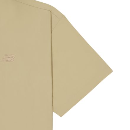 NBX Shifted Woven Short Sleeve Top