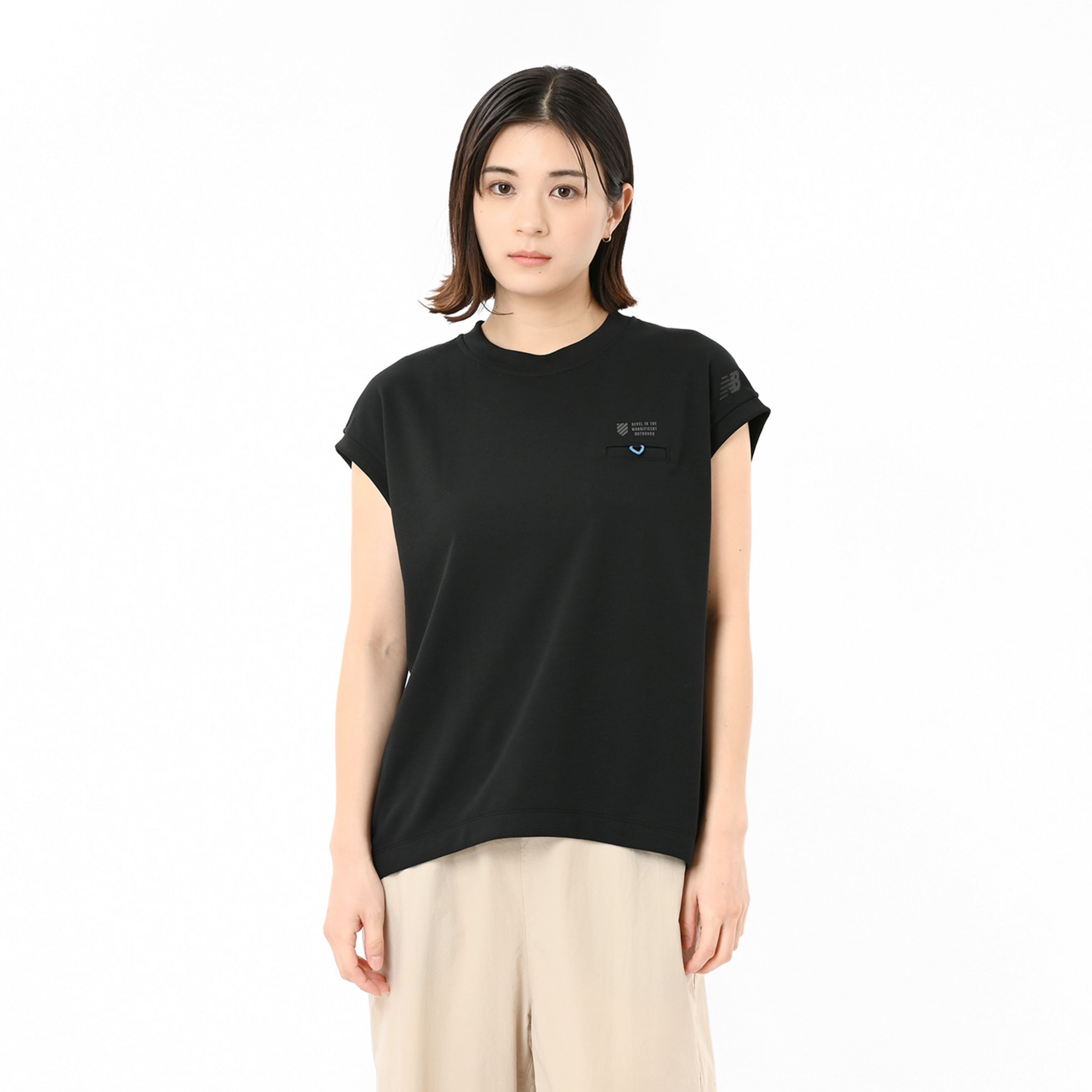 フレンチスリーブクループルオーバー