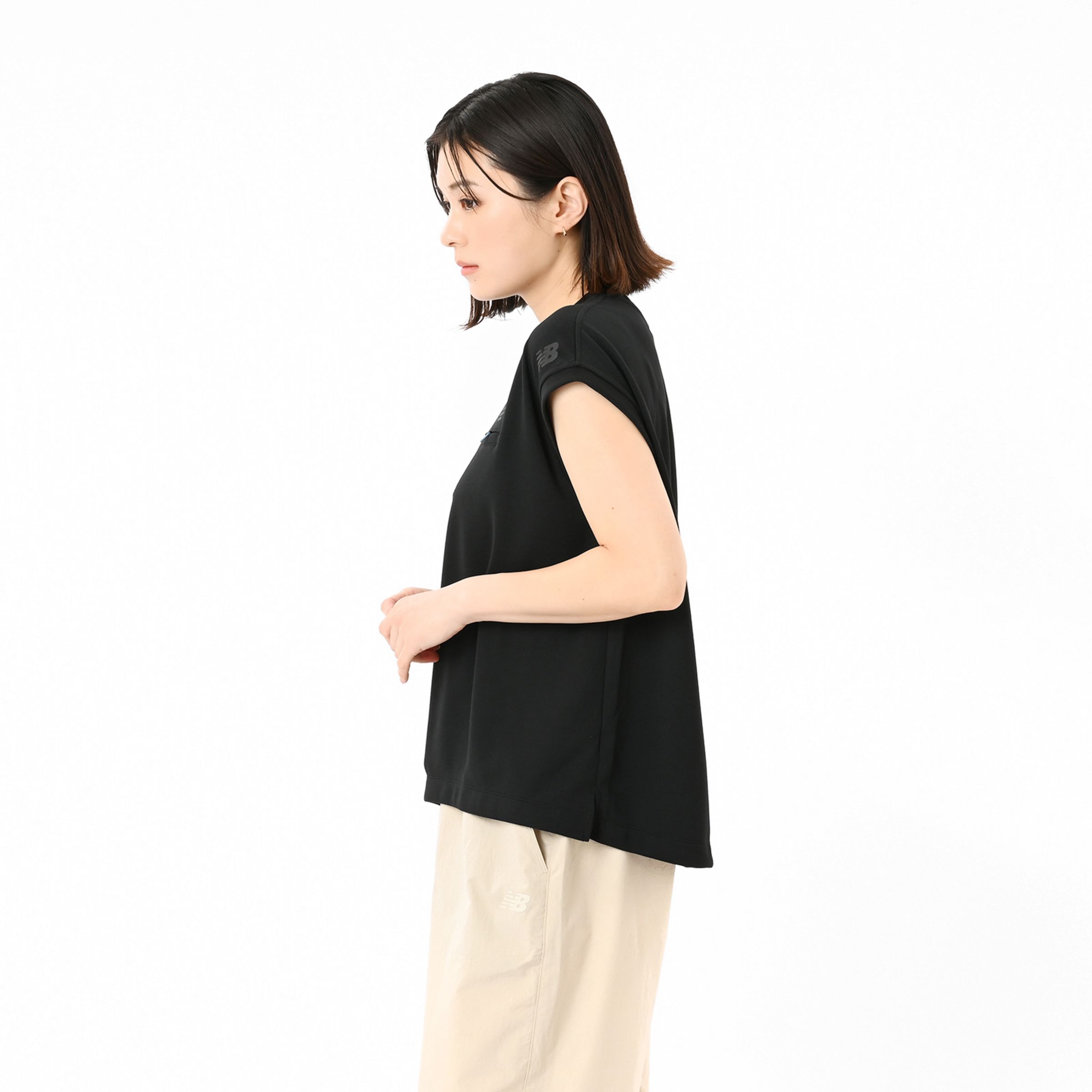 フレンチスリーブクループルオーバー