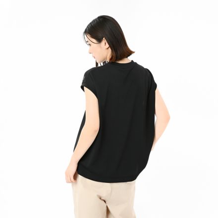 フレンチスリーブクループルオーバー