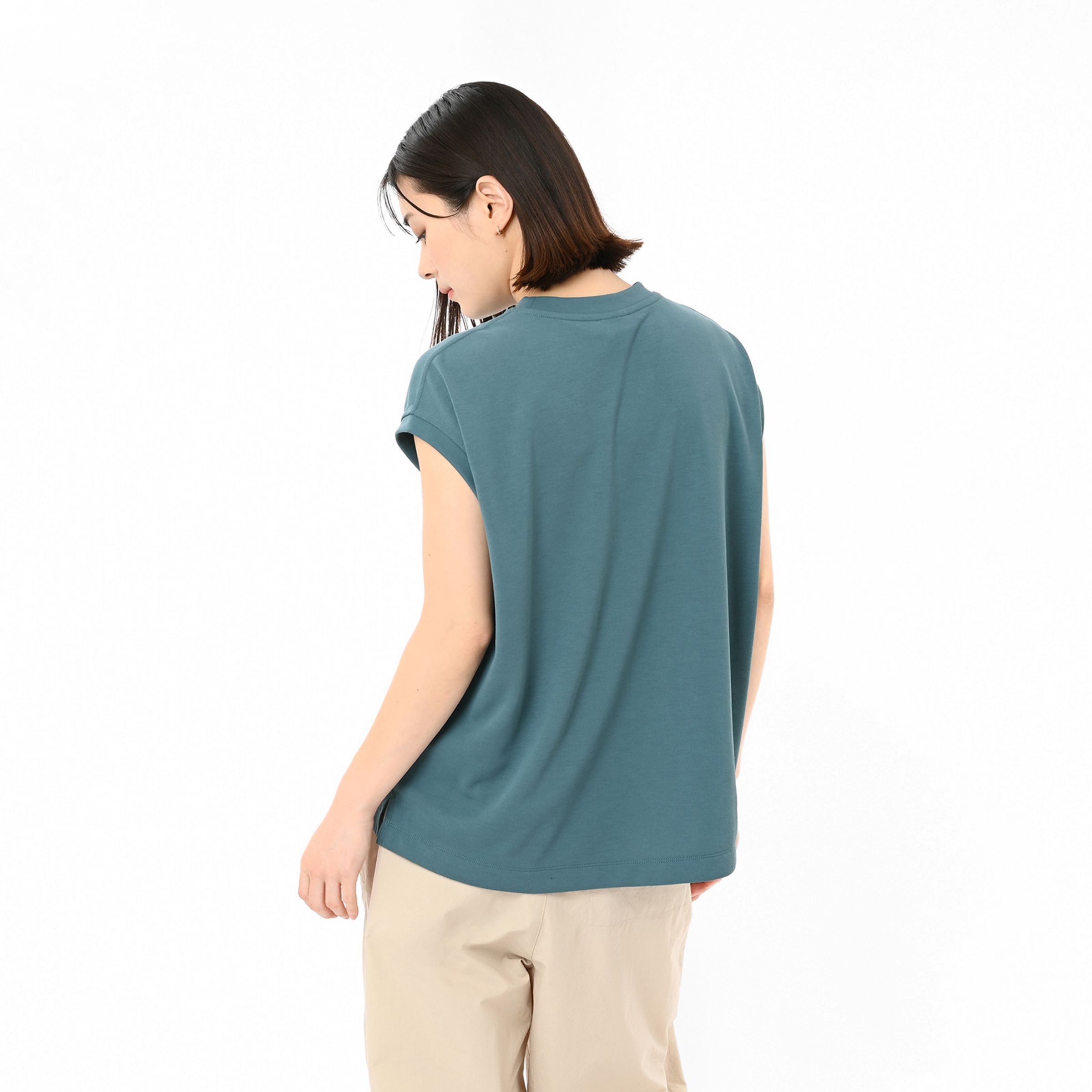 フレンチスリーブクループルオーバー