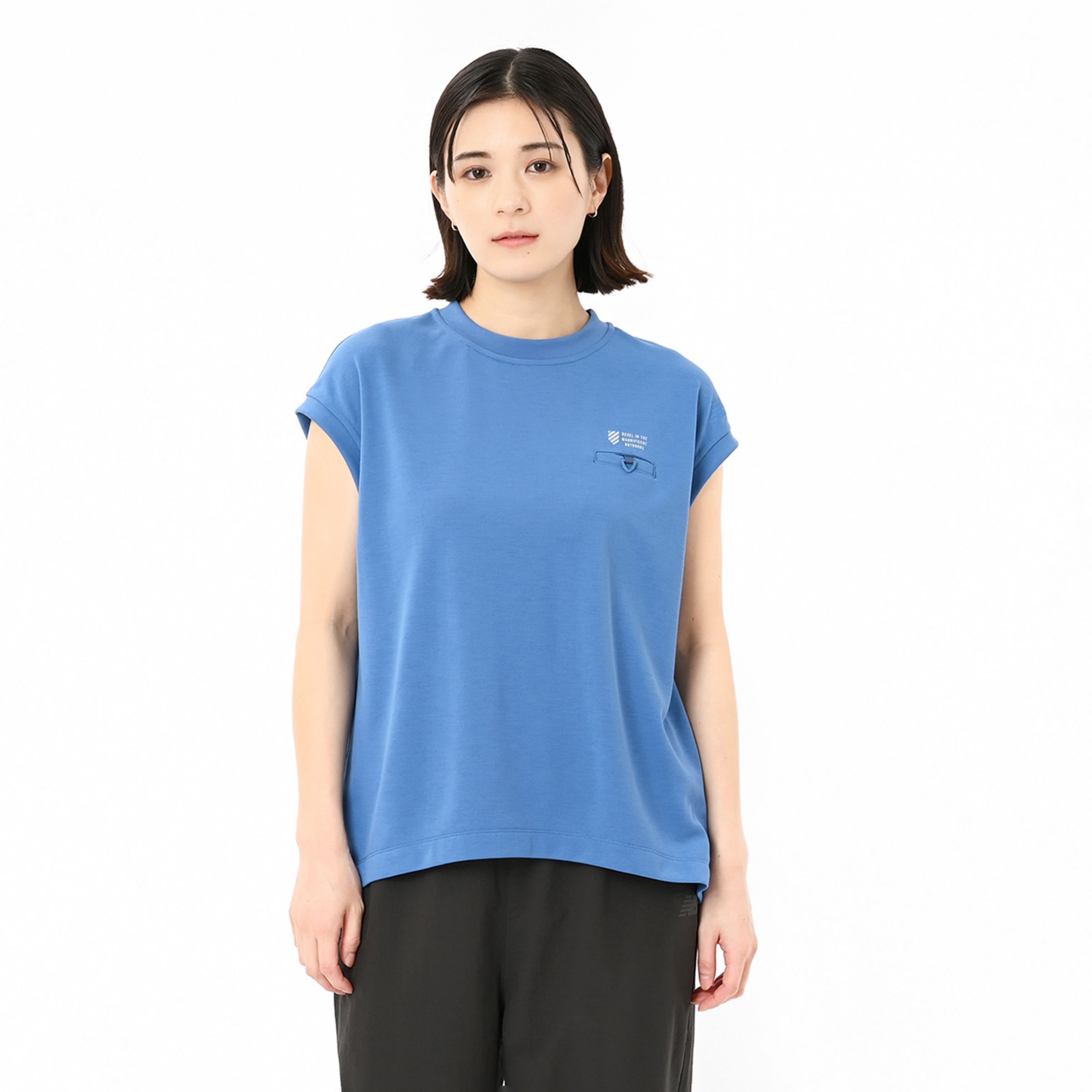 フレンチスリーブクループルオーバー