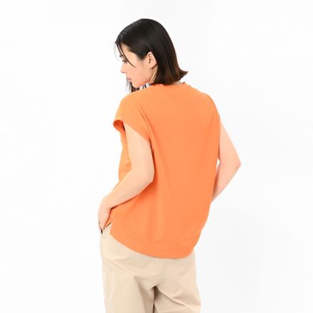 フレンチスリーブクループルオーバー