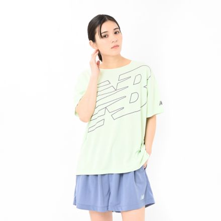 パフォーマンスファンクションTシャツ, MELON WATER, AWT55142MEW