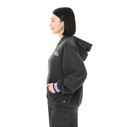 Logo Zip Up Sweat Hoodie