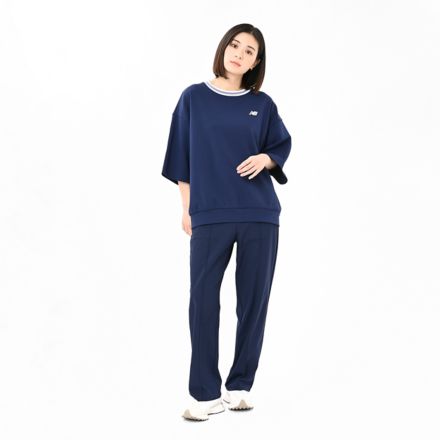 ダブルフェイスプルオーバー, TEAM NAVY, AWT55167TNV