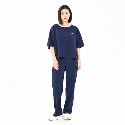シューパッチショートスリーブTシャツ, TEAM NAVY, AWT55170TNV