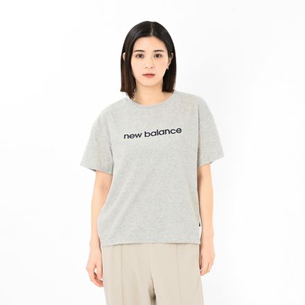 Pile Short Sleeve T-Shirt, ASH HEATHER, AWT55173AHH