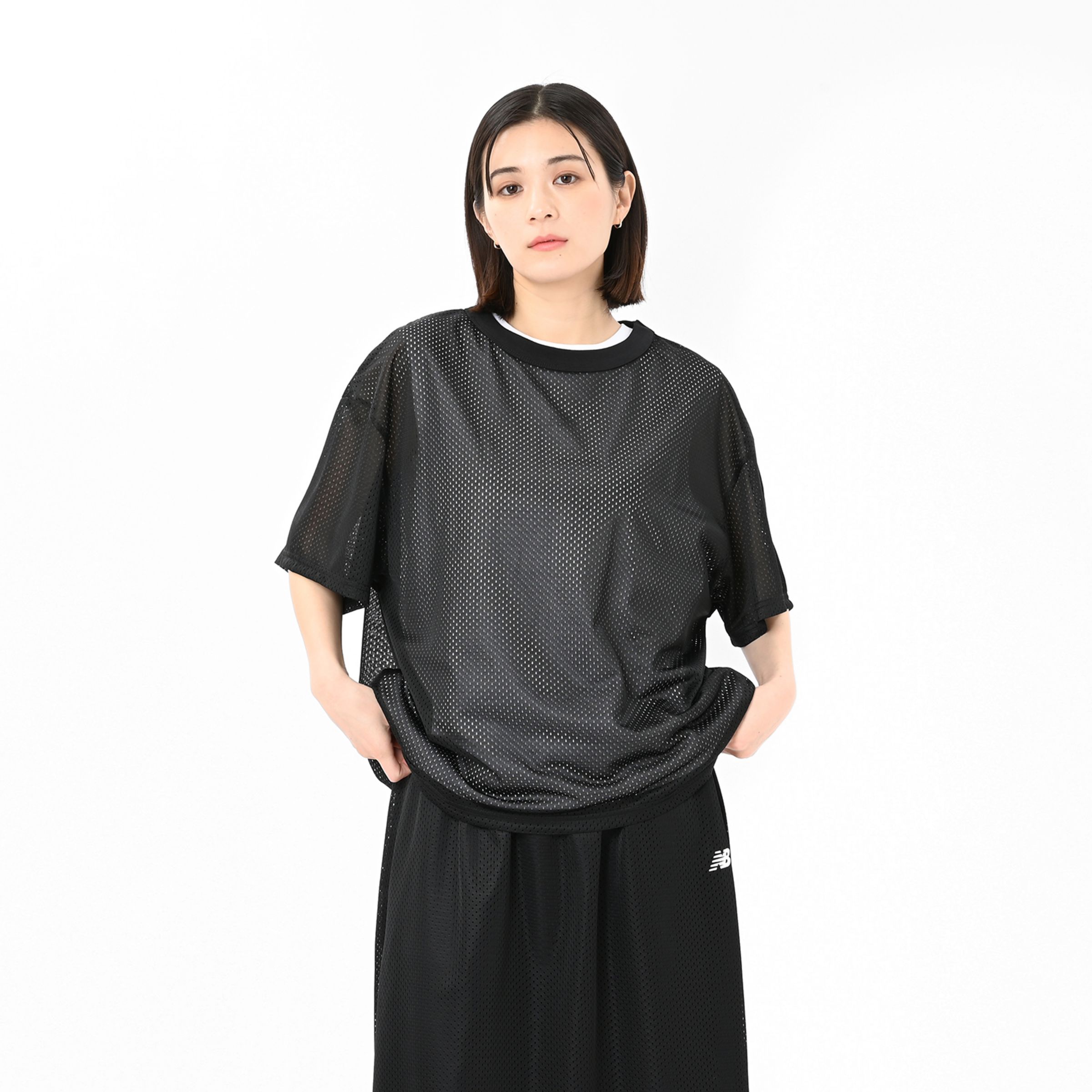メッシュショートスリーブTシャツ
