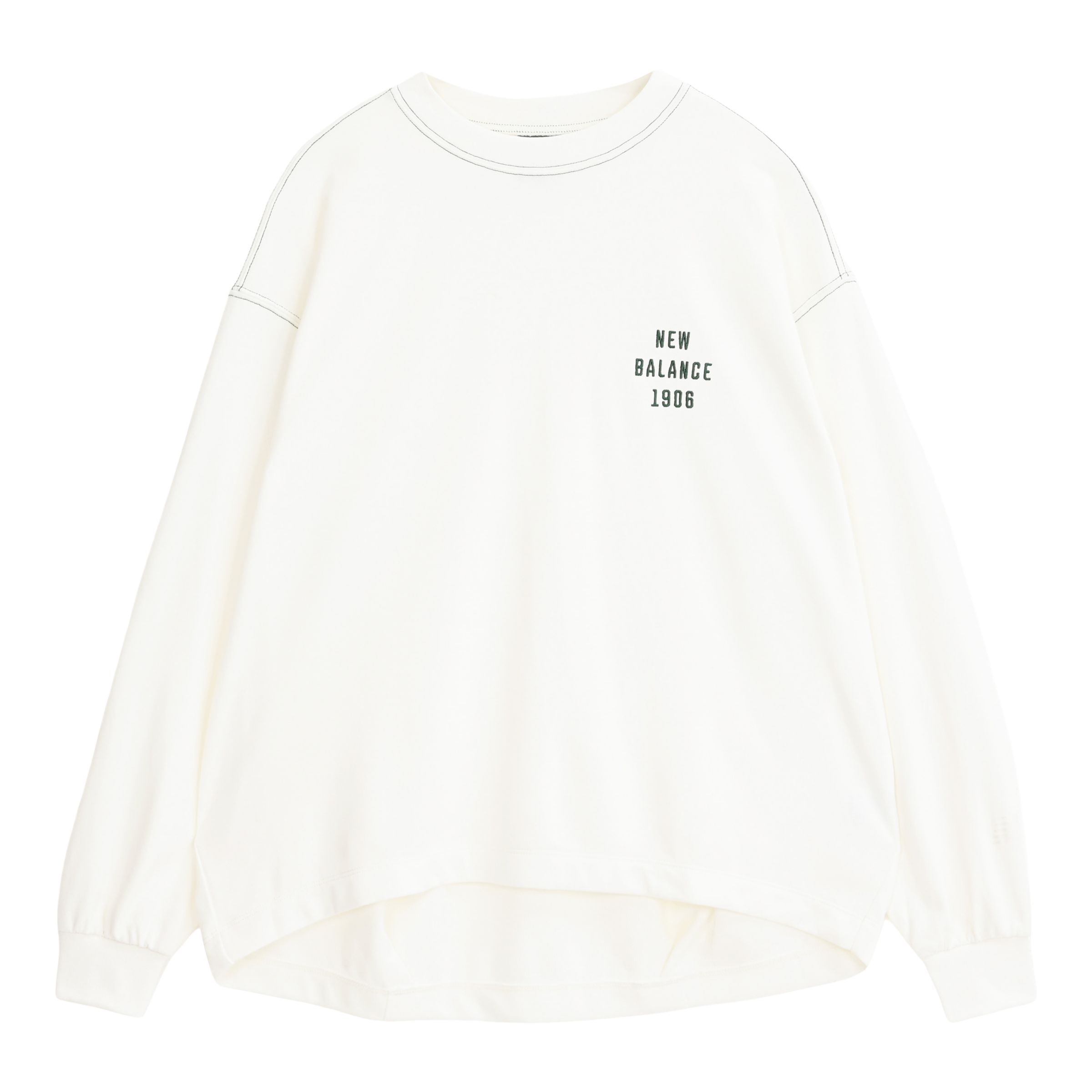 クロップドロングスリーブTシャツ