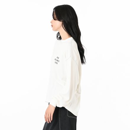 クロップドロングスリーブTシャツ