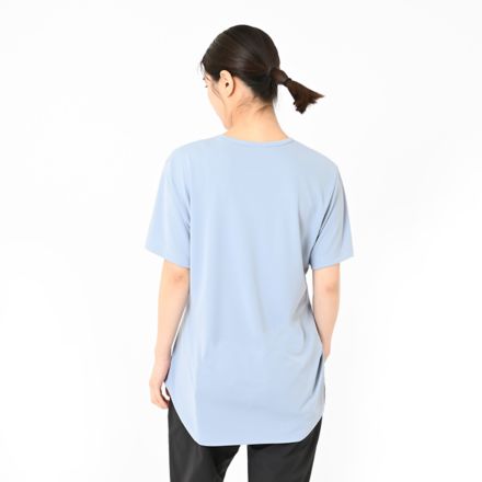 ファンクショナルショートスリーブＴシャツ, LIGHT ARCTIC GREY, AWT55670LAY