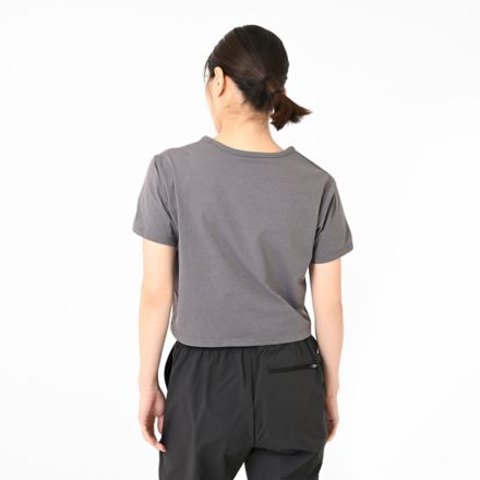 ファンクショナルショートスリーブＴシャツ, ANGORA, AWT55673CAS