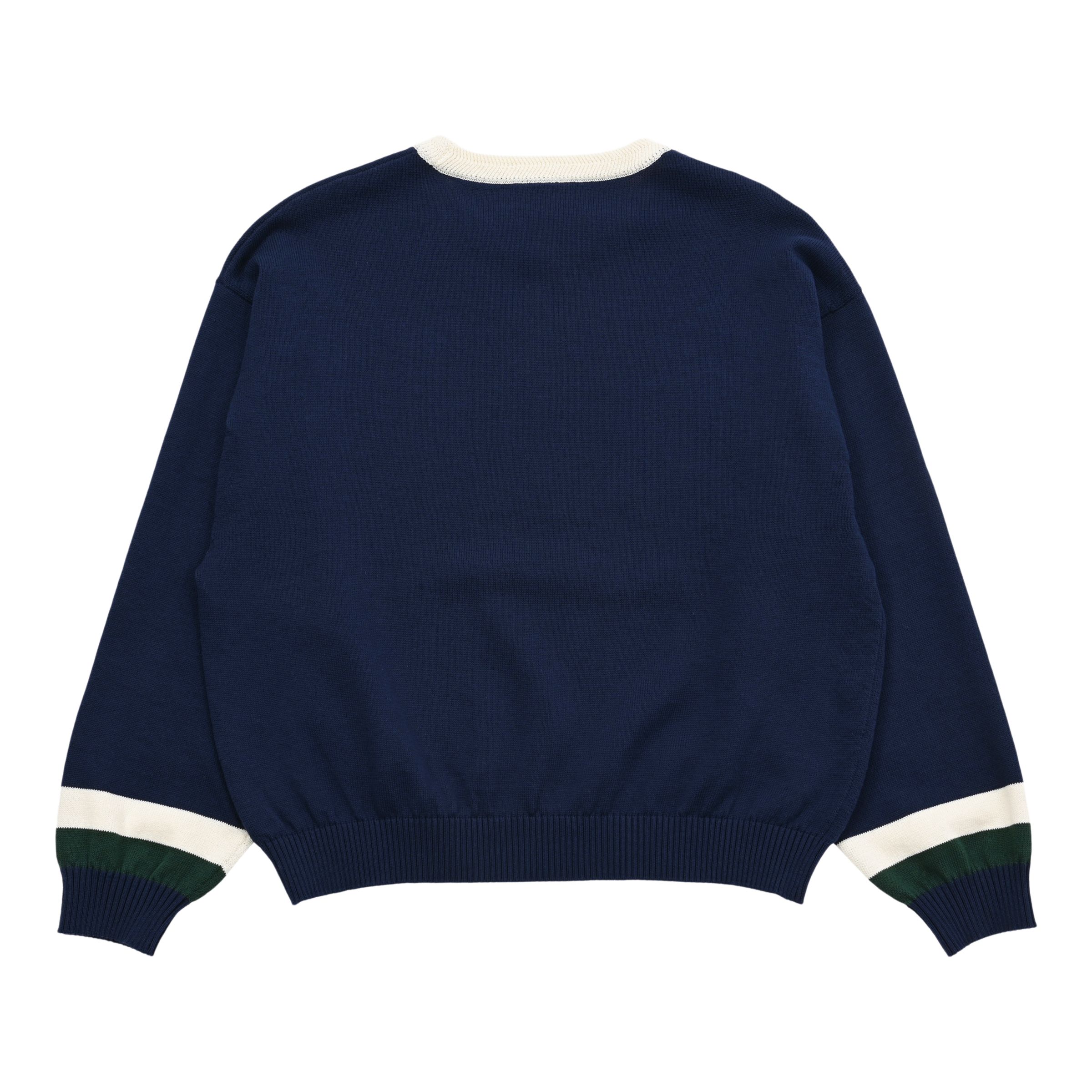 ラインニットプルオーバー