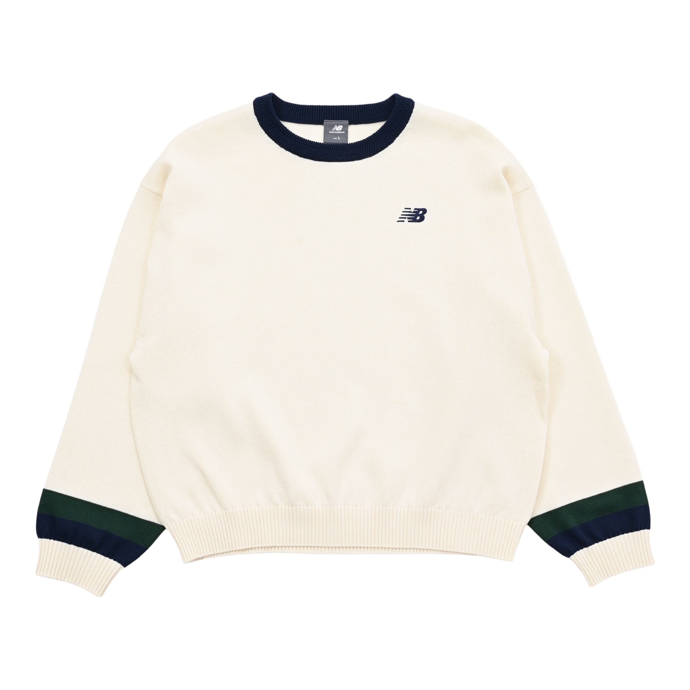 ラインニットプルオーバー