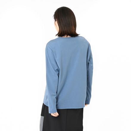 シューパッチロングスリーブ, BLACK CEMENT, AWT55691SRU