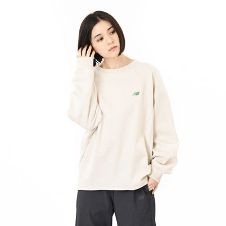 NB刺繍ダブルフェイスプルオーバー