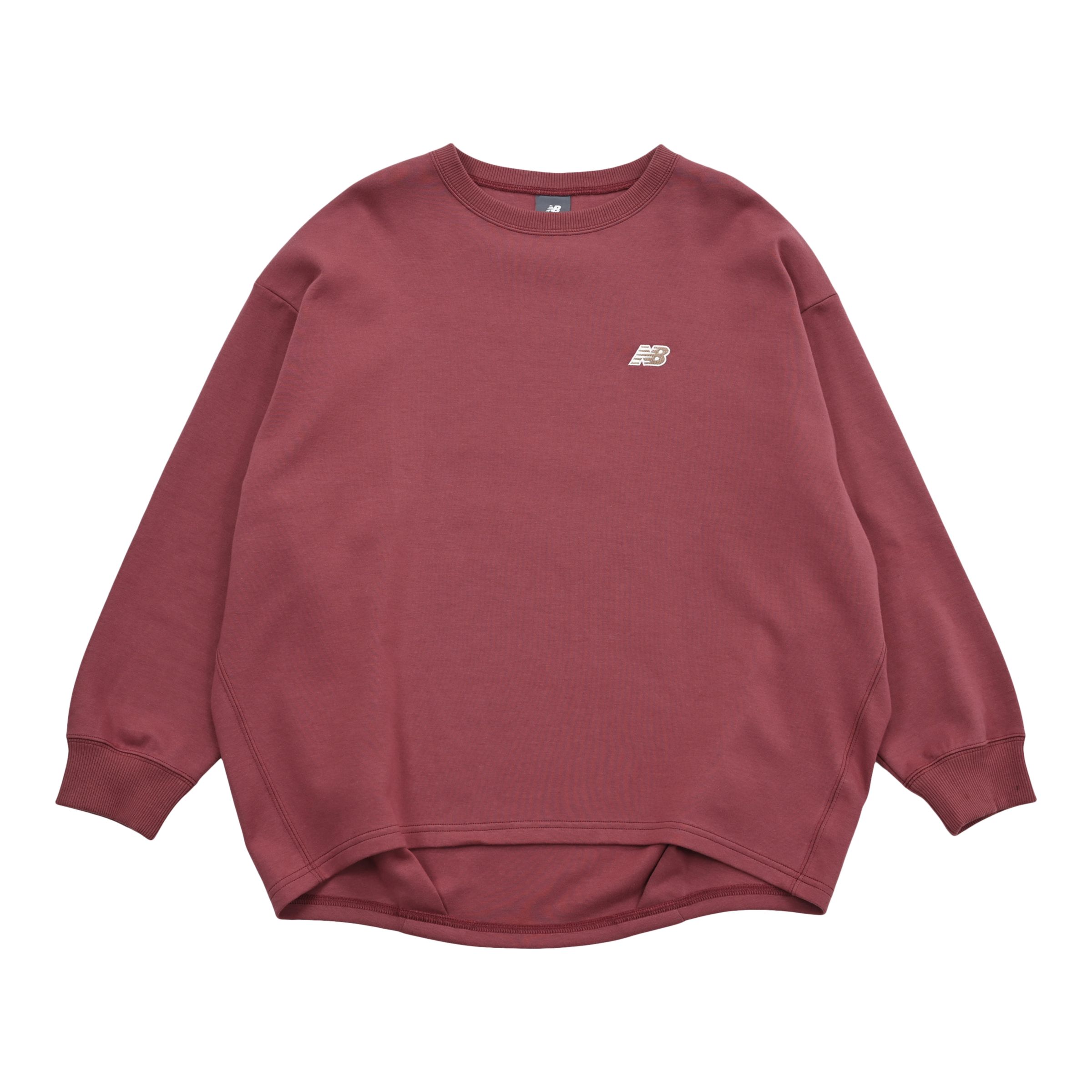 NB刺繍ダブルフェイスプルオーバー