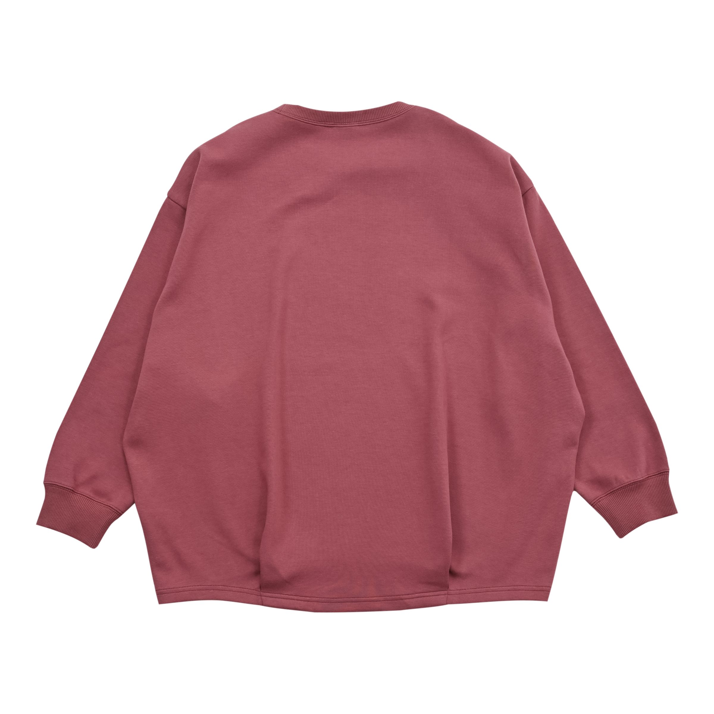 NB刺繍ダブルフェイスプルオーバー