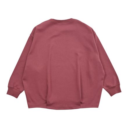 NB刺繍ダブルフェイスプルオーバー