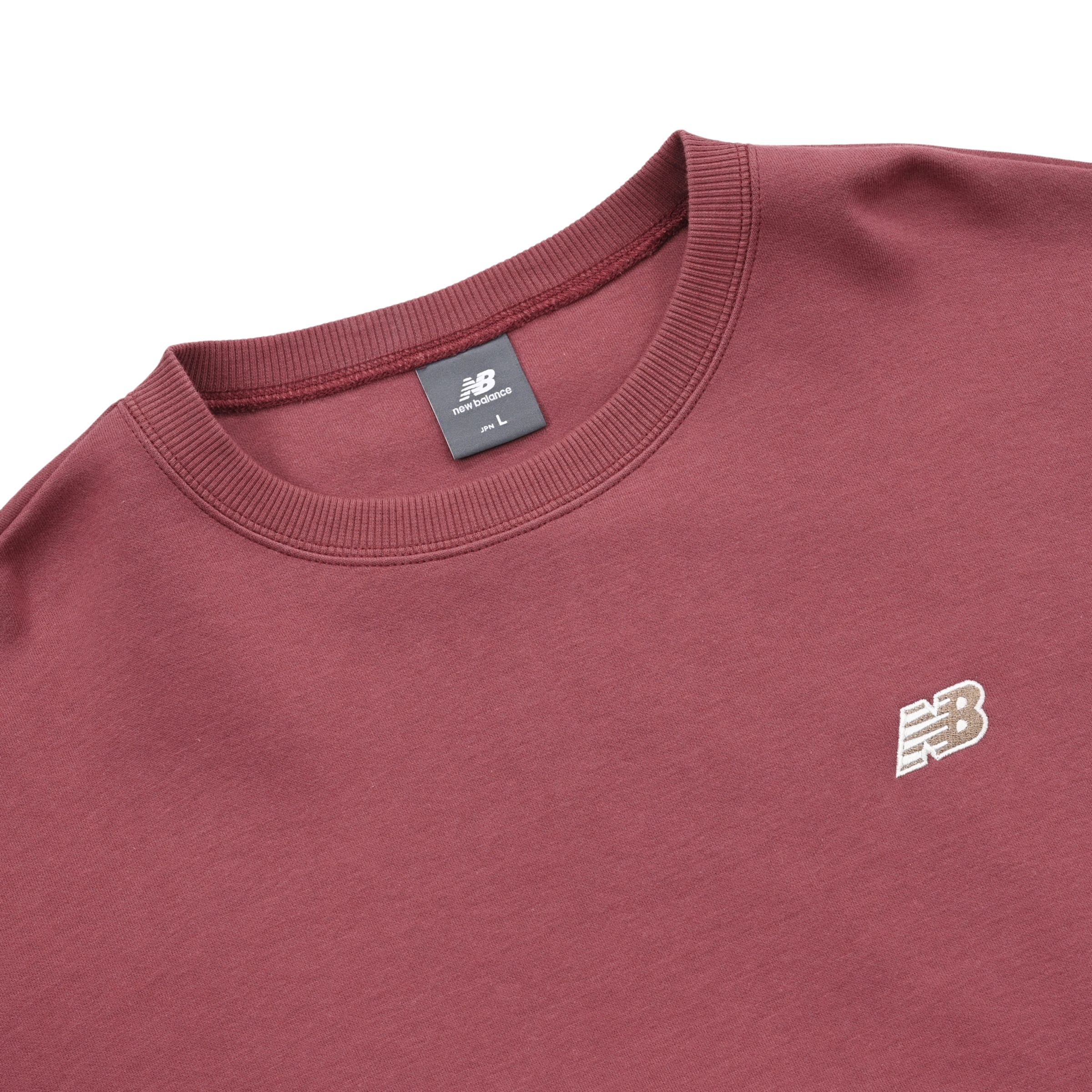 NB刺繍ダブルフェイスプルオーバー