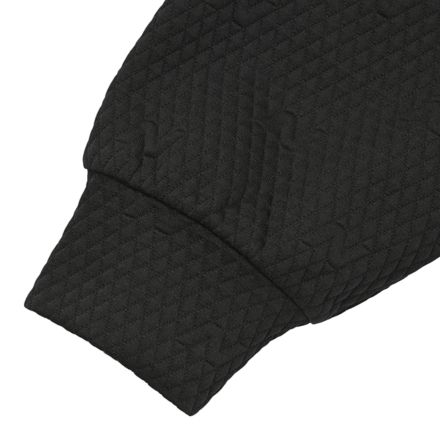 キルトジャガードフーディー