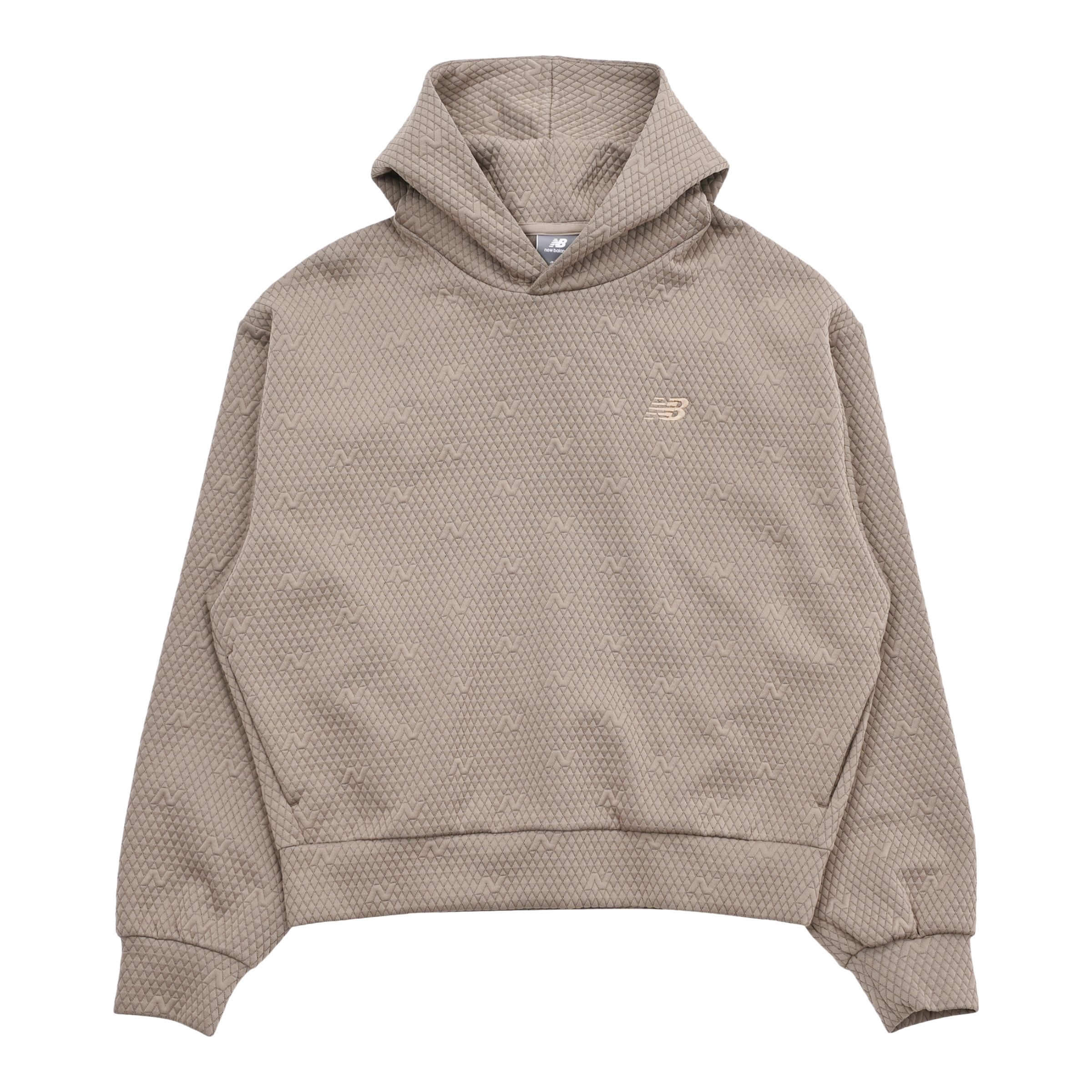 キルトジャガードフーディー