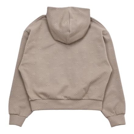 キルトジャガードフーディー