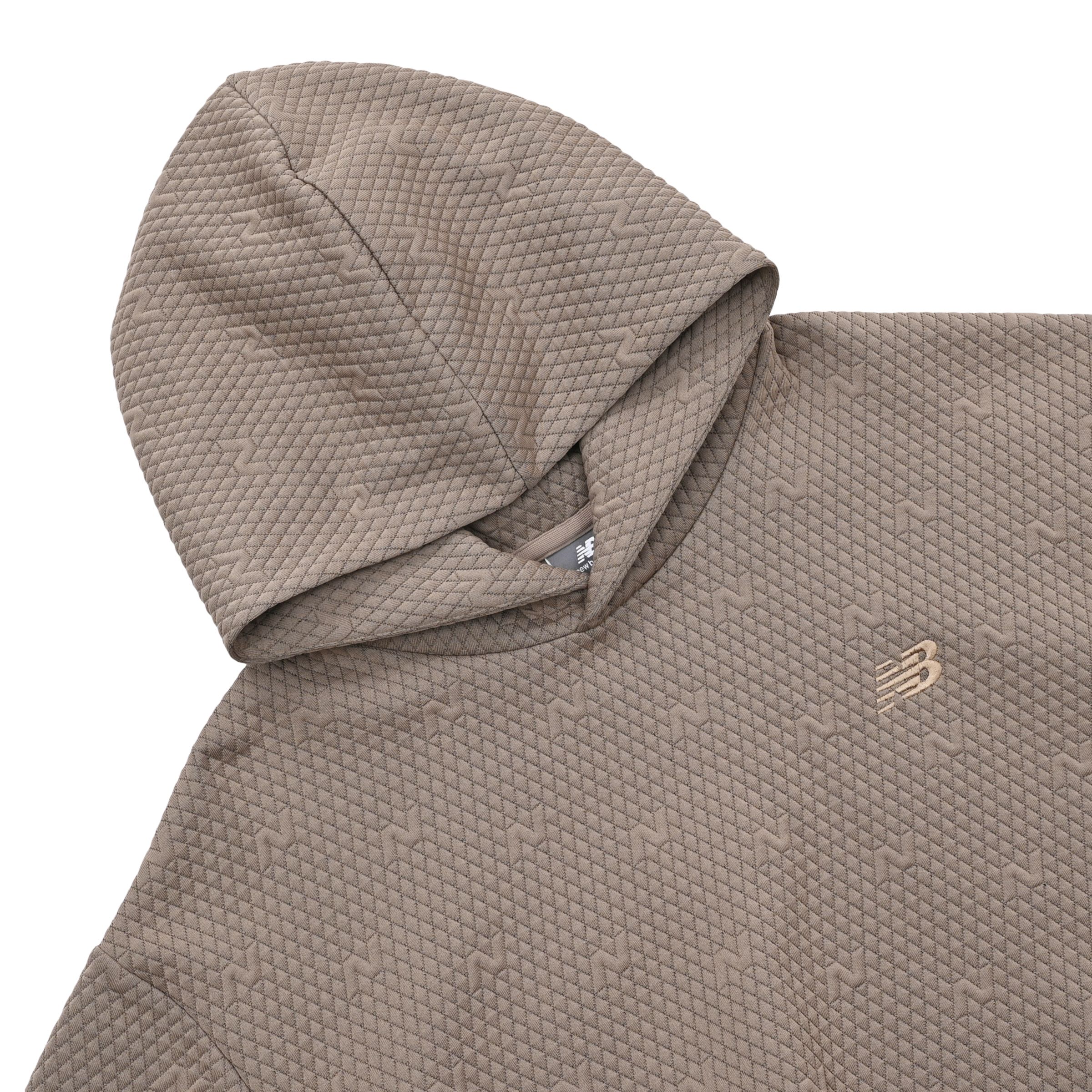 キルトジャガードフーディー