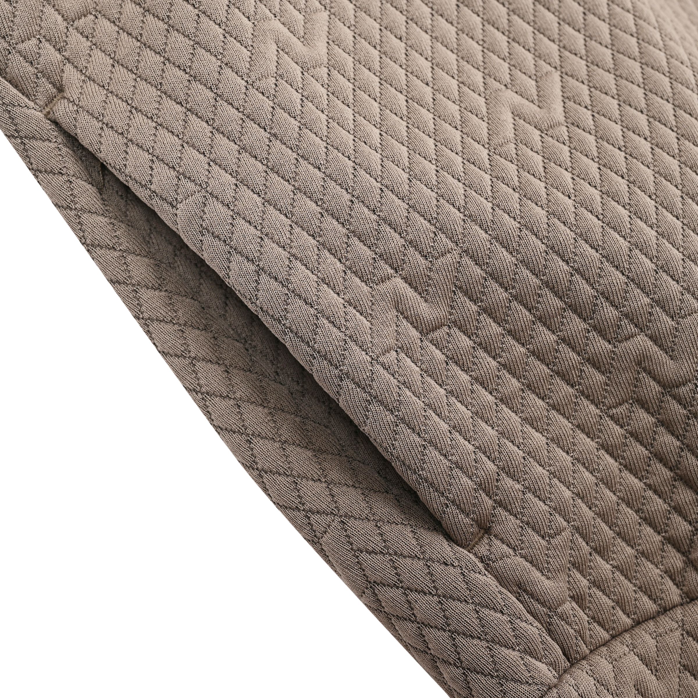 キルトジャガードフーディー